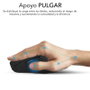Subblim Comfort Ergo Dual Ratón Ergonómico Inalámbrico Negro